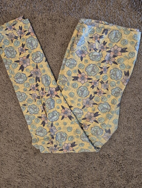 LuLaRoe Pants - LuLaRoe Spring Floral Leggings